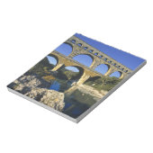 Europa, Frankrijk, Pont du Gard. Pont du Gard Notitieblok (Linkerzijde)