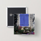Europa, Frankrijk, Provence, Aix-en-Provence. Vierkante Button 5,1 Cm (Voorkant /achterkant)