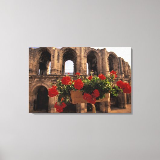 Europa, Frankrijk, Provence, Arles, Bouches, du Canvas Afdruk (Voorkant)