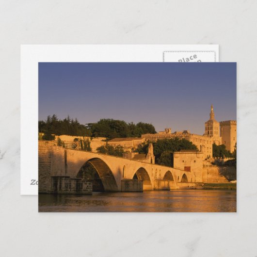 Europa, Frankrijk, Provence, Avignon. Palais des 2 Briefkaart (Voorkant / Achterkant)