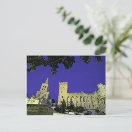 Europa, Frankrijk, Provence, Avignon. Palais des d Briefkaart (Staand voorkant)