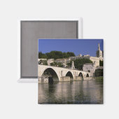 Europa, Frankrijk, Provence, Avignon. Palais des d Magneet (Voorkant / Achterkant)