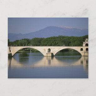 Europa, Frankrijk, Provence, Avignon. Pont St, Briefkaart