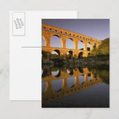 Europa, Frankrijk, Provence, Gard. Pont du Gard Briefkaart (Voorkant / Achterkant)