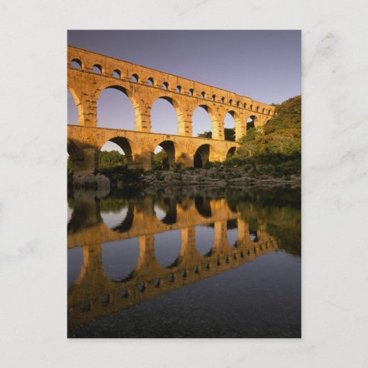 Europa, Frankrijk, Provence, Gard. Pont du Gard Briefkaart (Voorkant)