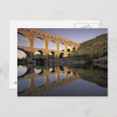 Europa, Frankrijk, Provence, Gard; Pont du Gard; Briefkaart (Voorkant / Achterkant)