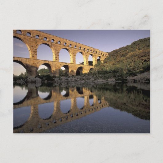 Europa, Frankrijk, Provence, Gard; Pont du Gard; Briefkaart (Voorkant)