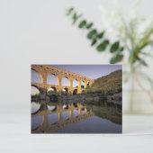 Europa, Frankrijk, Provence, Gard; Pont du Gard; Briefkaart (Staand voorkant)
