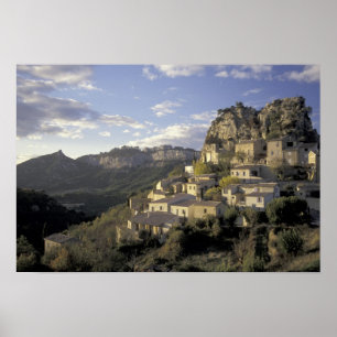 Europa, Frankrijk, Provence, La Roque Alric, Poster