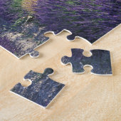 Europa, Frankrijk, Provence. Lavander-velden Legpuzzel (Zijkant)
