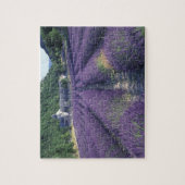 Europa, Frankrijk, Provence. Lavander-velden Legpuzzel (Verticaal)