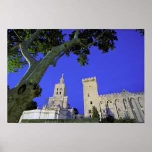 Europa, Frankrijk, Provence, Vaucluse, Avignon. Poster