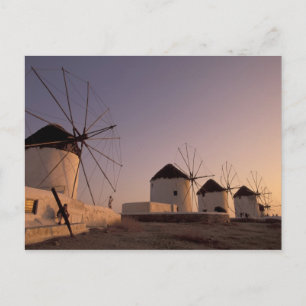 Europa, Griekenland, Cycladen, Mykonos, Briefkaart
