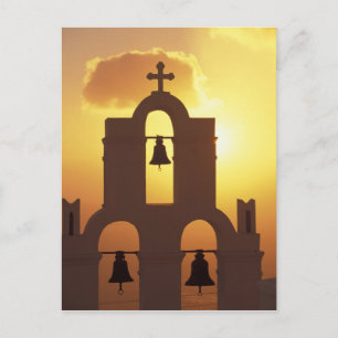 Europa, Griekenland, Cycladen, Santorini, Briefkaart