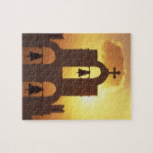 Europa, Griekenland, de Cycladen, Santorini, Legpuzzel (Horizontaal)