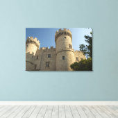 Europa, Griekenland, Dodecanese eilanden, Rhodos: Canvas Afdruk (Insitu (Houten vloer))