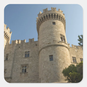 Europa, Griekenland, Dodecanese eilanden, Rhodos: Vierkante Sticker