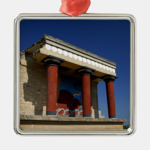 Europa, Griekenland, Kreta (ook bekend als Kriti), Metalen Ornament