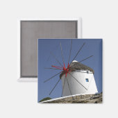 Europa, Griekenland, Mykonos. 3 Magneet (Voorkant / Achterkant)