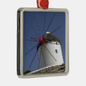 Europa, Griekenland, Mykonos. 3 Metalen Ornament (Rechts)