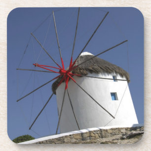 Europa, Griekenland, Mykonos. 3 Onderzetter