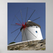 Europa, Griekenland, Mykonos. 3 Poster (Voorkant)