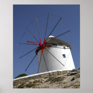 Europa, Griekenland, Mykonos. 3 Poster