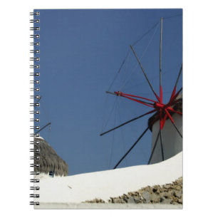 Europa, Griekenland, Mykonos. Notitieboek