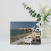 Europa, Griekenland, Mykonos. Uitzichten van de gr Briefkaart (Staand voorkant)