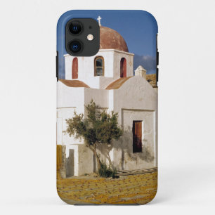 Europa, Griekenland, Mykonos. Visnetten drogen aan iPhone 11 Hoesje