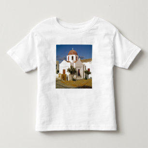 Europa, Griekenland, Mykonos. Visnetten drogen op Kinder Shirts