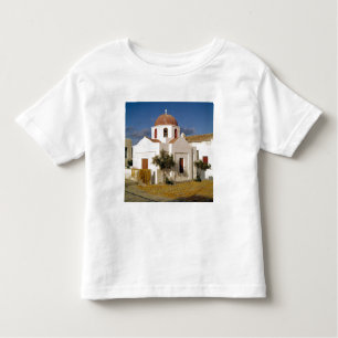 Europa, Griekenland, Mykonos. Vist de netten droog Kinder Shirts