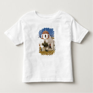 Europa, Griekenland, Mykonos. Vist de netten droog Kinder Shirts