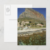 Europa, Griekenland, Peloponnesos, Monemvasia. De Briefkaart (Voorkant / Achterkant)