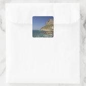 Europa, Griekenland, Peloponnesos, Monemvasia. De Vierkante Sticker (Tas)