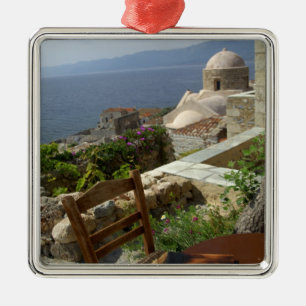 Europa, Griekenland, Peloponnesos, Monemvasia (enk Metalen Ornament