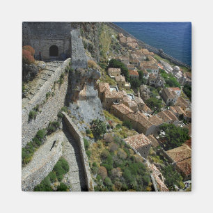 Europa, Griekenland, Peloponnesos, Monemvasia Magneet