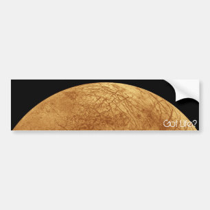 Europa: Heb je leven? Bumpersticker