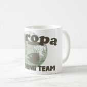 Europa Ice Vissen Team Koffiemok (Voorkant rechts)