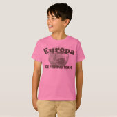 Europa Ice Vissen Team T-shirt (Voorkant volledig)