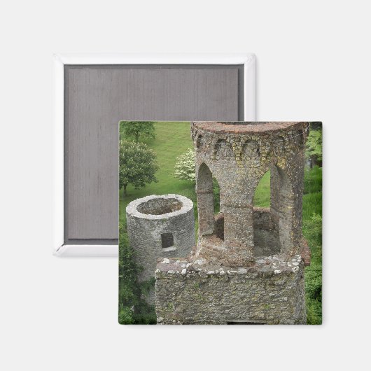 Europa, Ierland, Blarney Castle. DIT AFBEELDING Magneet (Voorkant / Achterkant)