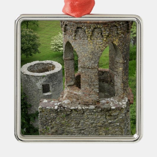 Europa, Ierland, Blarney Castle. DIT AFBEELDING Metalen Ornament (Voorkant)