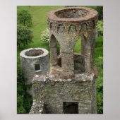 Europa, Ierland, Blarney Castle. DIT AFBEELDING Poster (Voorkant)