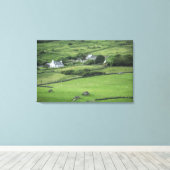 Europa, Ierland, County Kerry, Ring of Kerry. Canvas Afdruk (Insitu (Houten vloer))