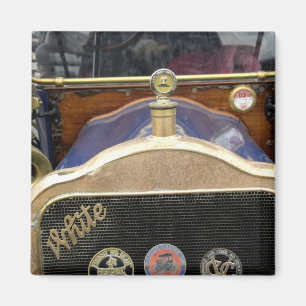 Europa, Ierland, Dublin.  auto, wit 2 Magneet