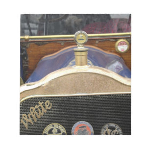 Europa, Ierland, Dublin.  auto, wit 2 Notitieblok