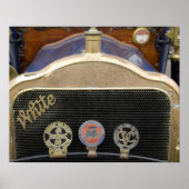 Europa, Ierland, Dublin.  auto, wit Poster (Voorkant)