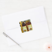Europa, Ierland, Killarney. Beroemde Blarney Vierkante Sticker (Envelop)