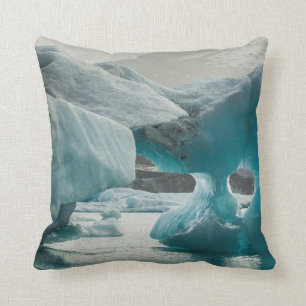 Europa, IJsland, JokUSArlon. Iceberg-formaties Kussen