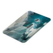 Europa, IJsland, JokUSArlon. Iceberg-formaties Magneet (Linkerzijde)